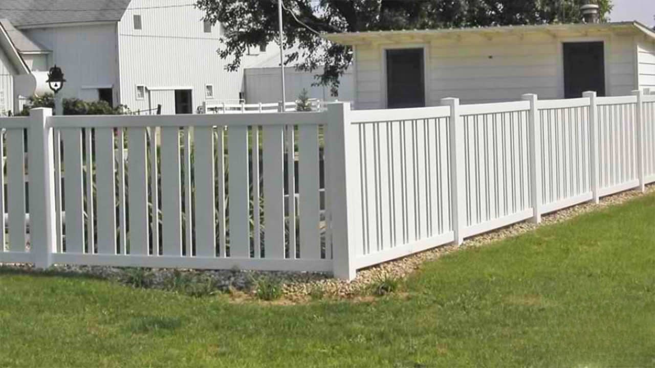 Driftwood pool fence