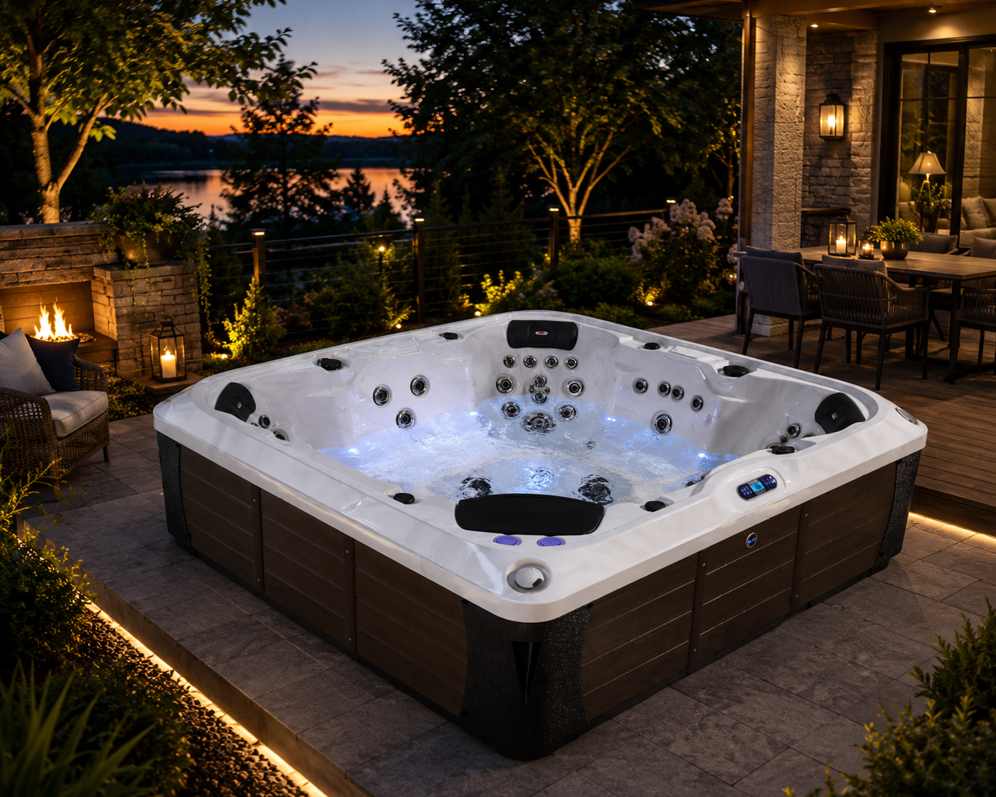 Great Lake Spa Kingston hot tub view 3